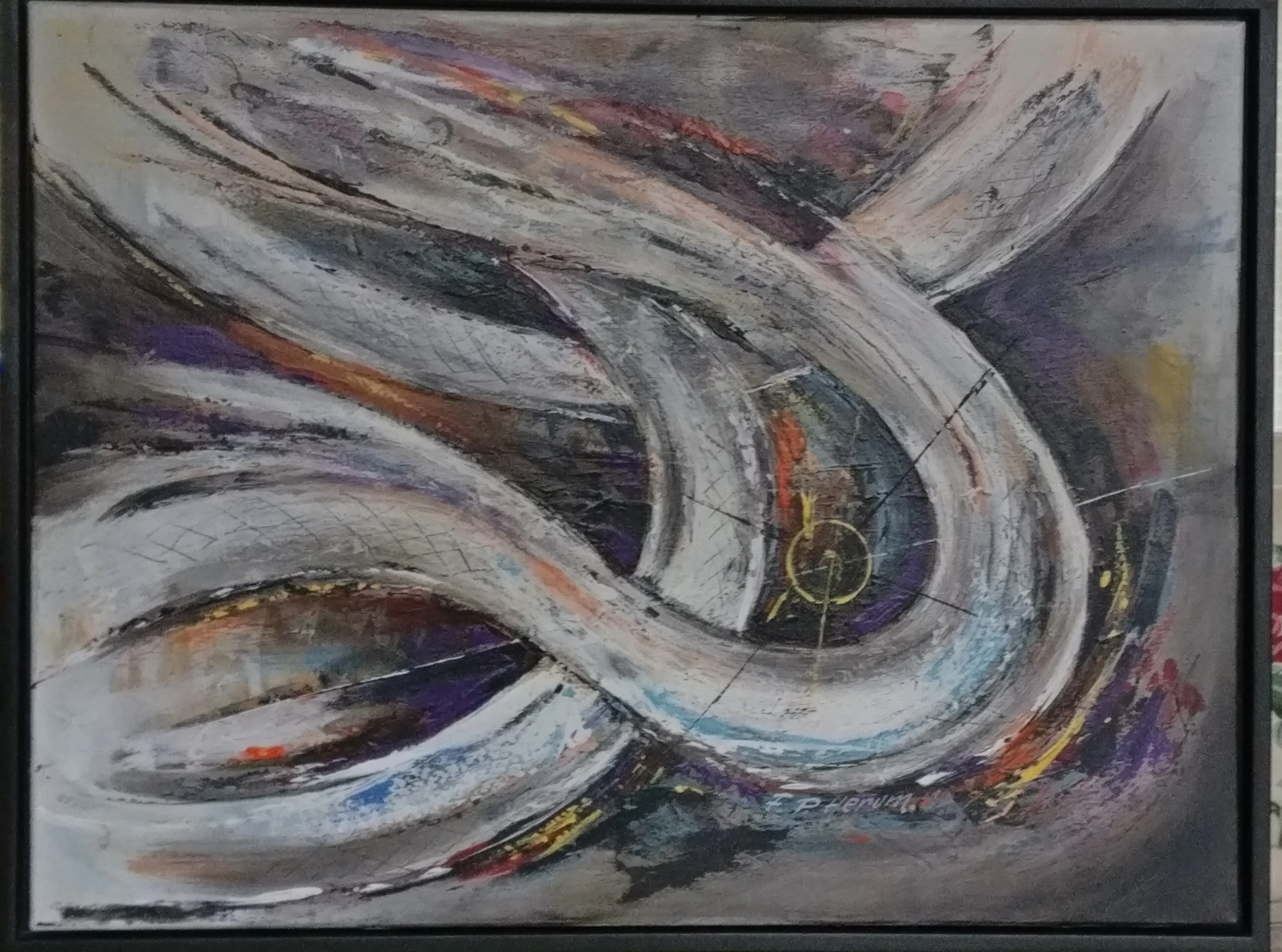 Maleri nr 127 60 cm X 80 cm